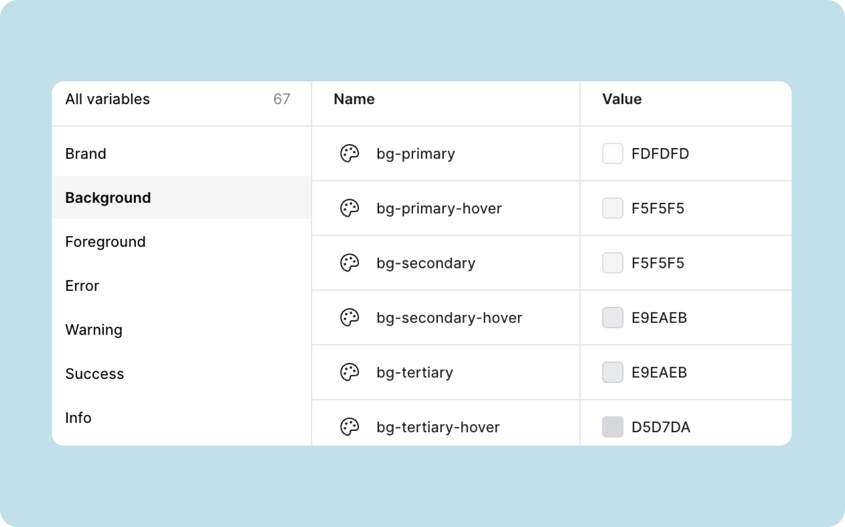 Design system detail 4